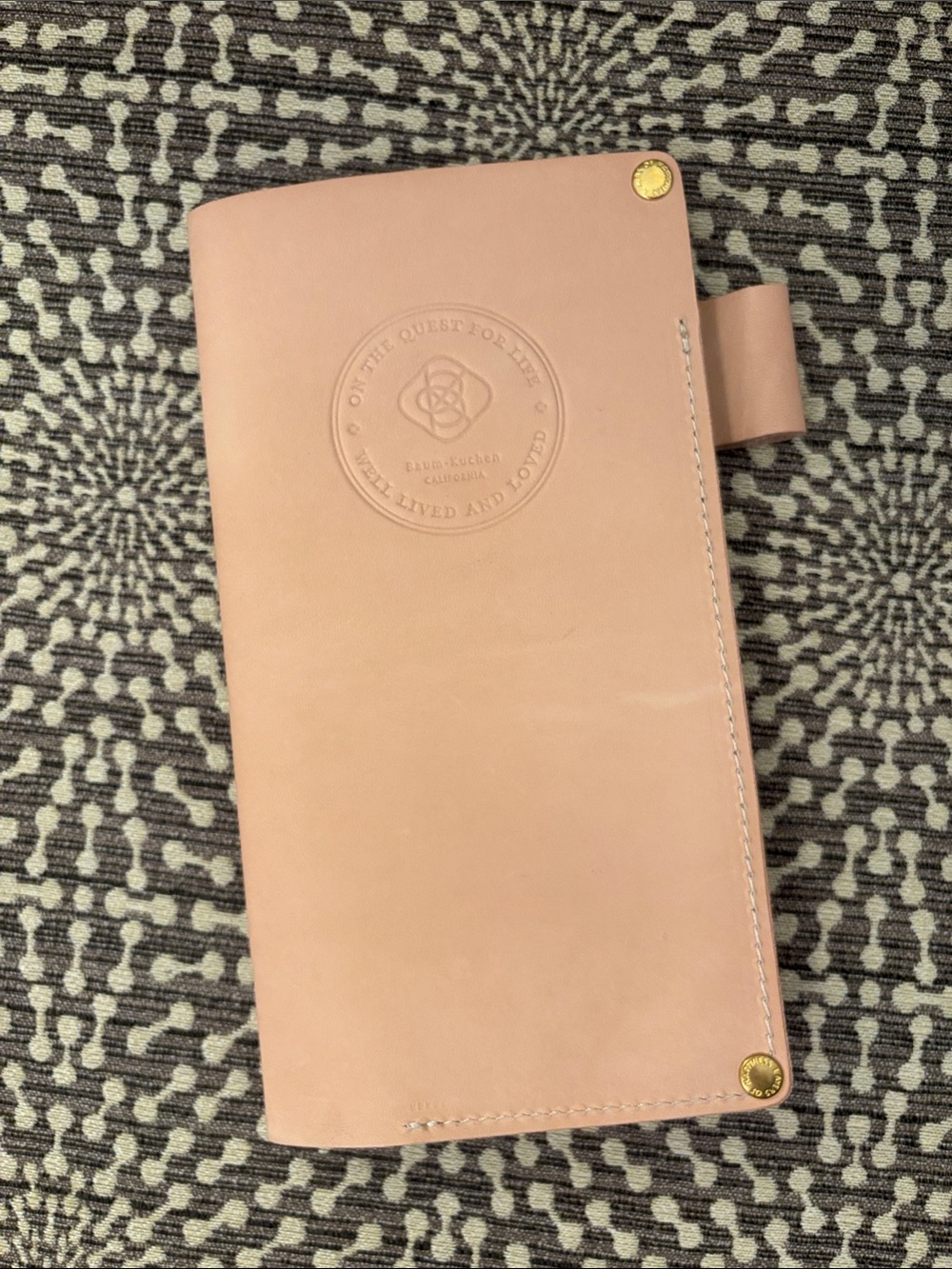 Baum Kuchen Travelers Standard Notebook Natural Leather Insert New and unused
